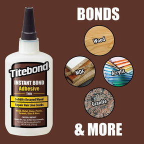 Titebond Instant Bond Wood Adhesive Thin