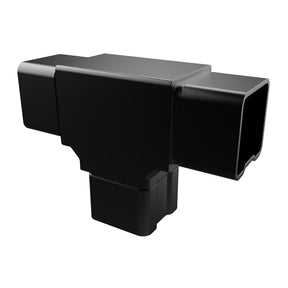 STLX-TC002 T Triple Connector Square 40x40mm