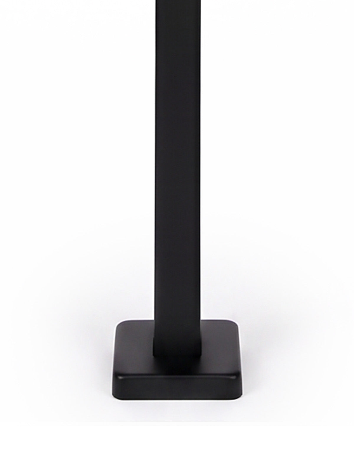 Iron Newel TN01-F - 1-3/16" Square - With Flange & Welded Plate