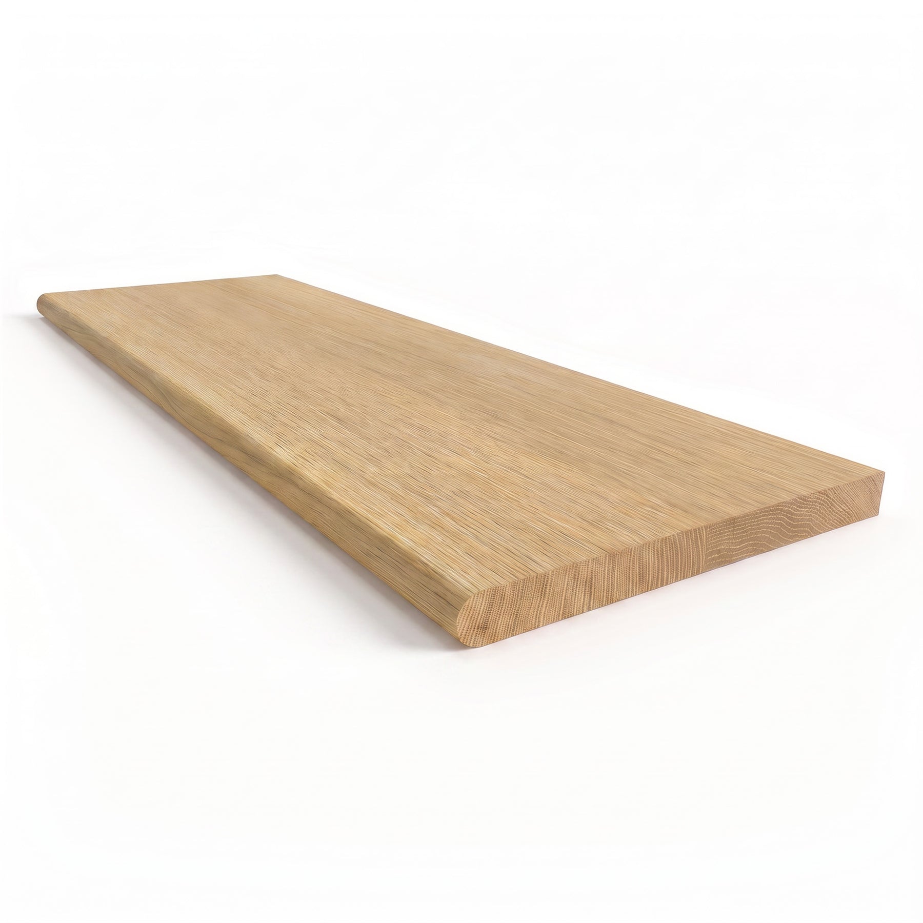 Rift Sawn White Oak Tread - Round Edge