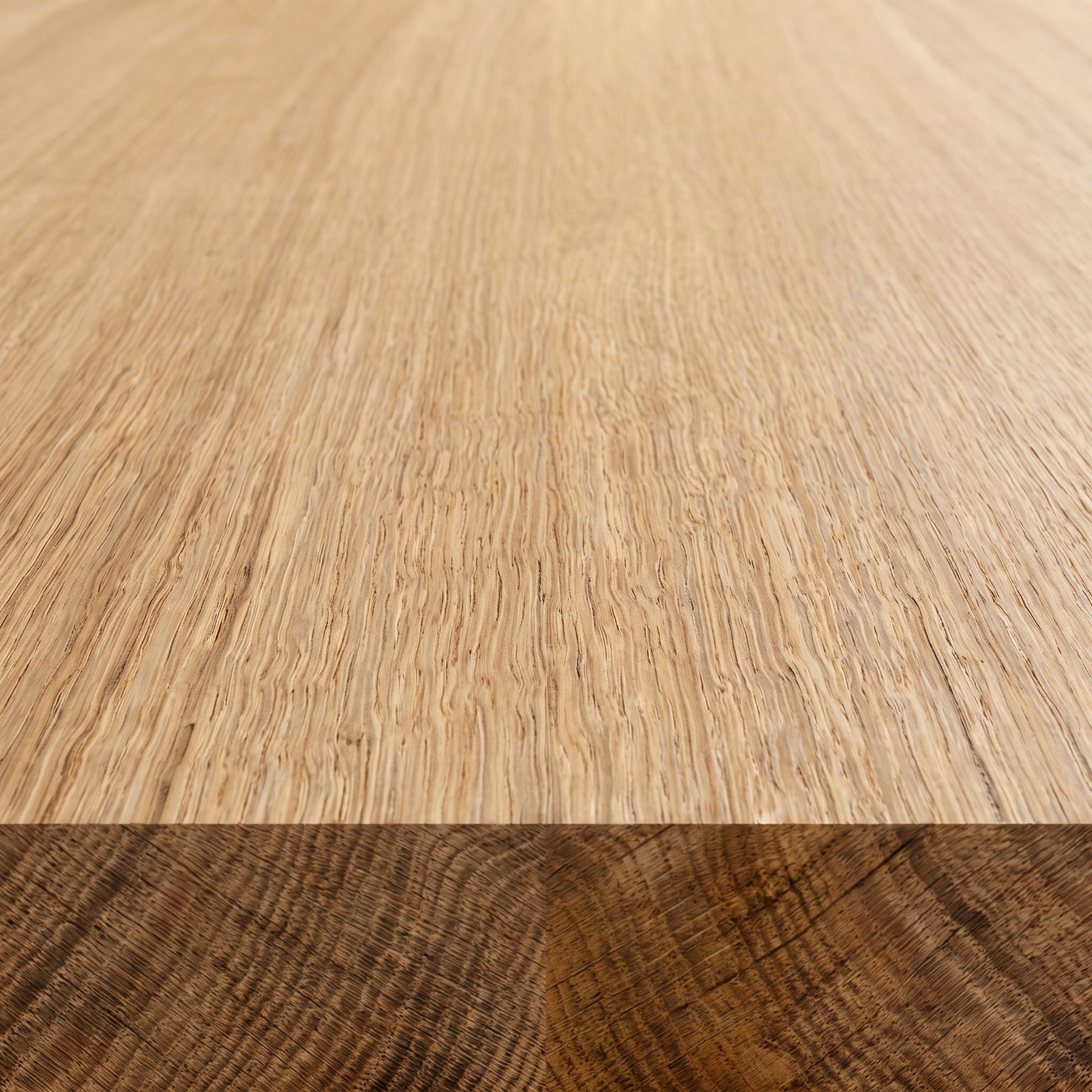 Rift Sawn White Oak Tread - Squared Edge