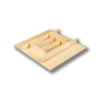#Option_20"W x 19-3/4"D - Maple, (7) Slots