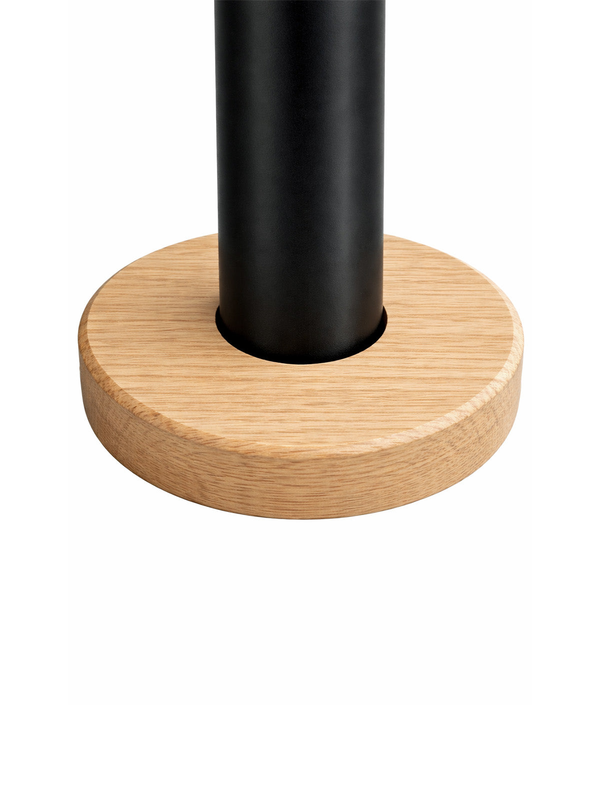 Round Wood Flange for 1-3/16" Round Iron Newel