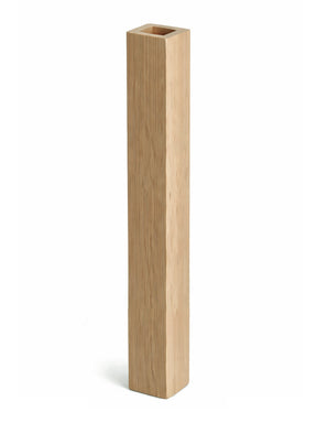 Square Wood Sleeve for 1/2" Square Iron Baluster