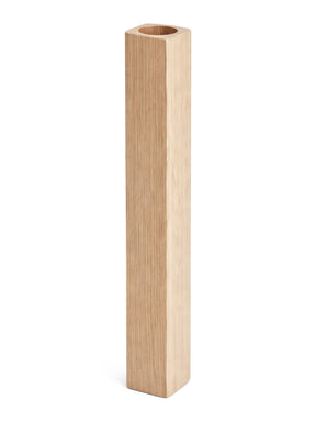 Square Wood Sleeve for 5/8" Round Iron Baluster