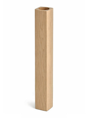 Square Wood Sleeve for 5/8" Round Iron Baluster