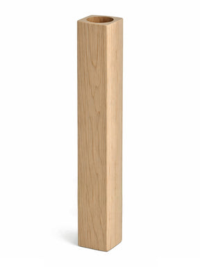 Square Wood Sleeve for 3/4" Round Iron Baluster