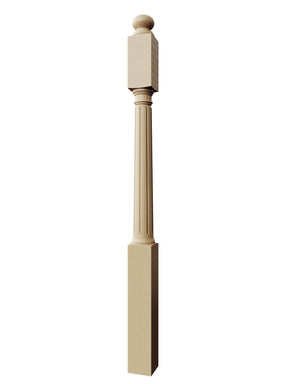 Tropicana Post to Post Newel (Fluted)