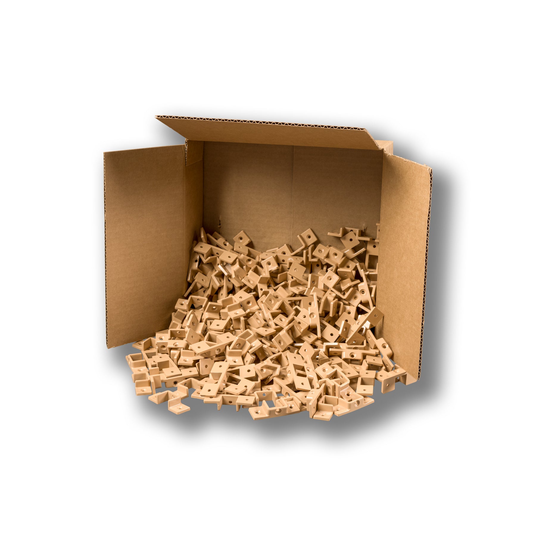 Century 250 X-Bracket Support Clips for Pilasters - Tan