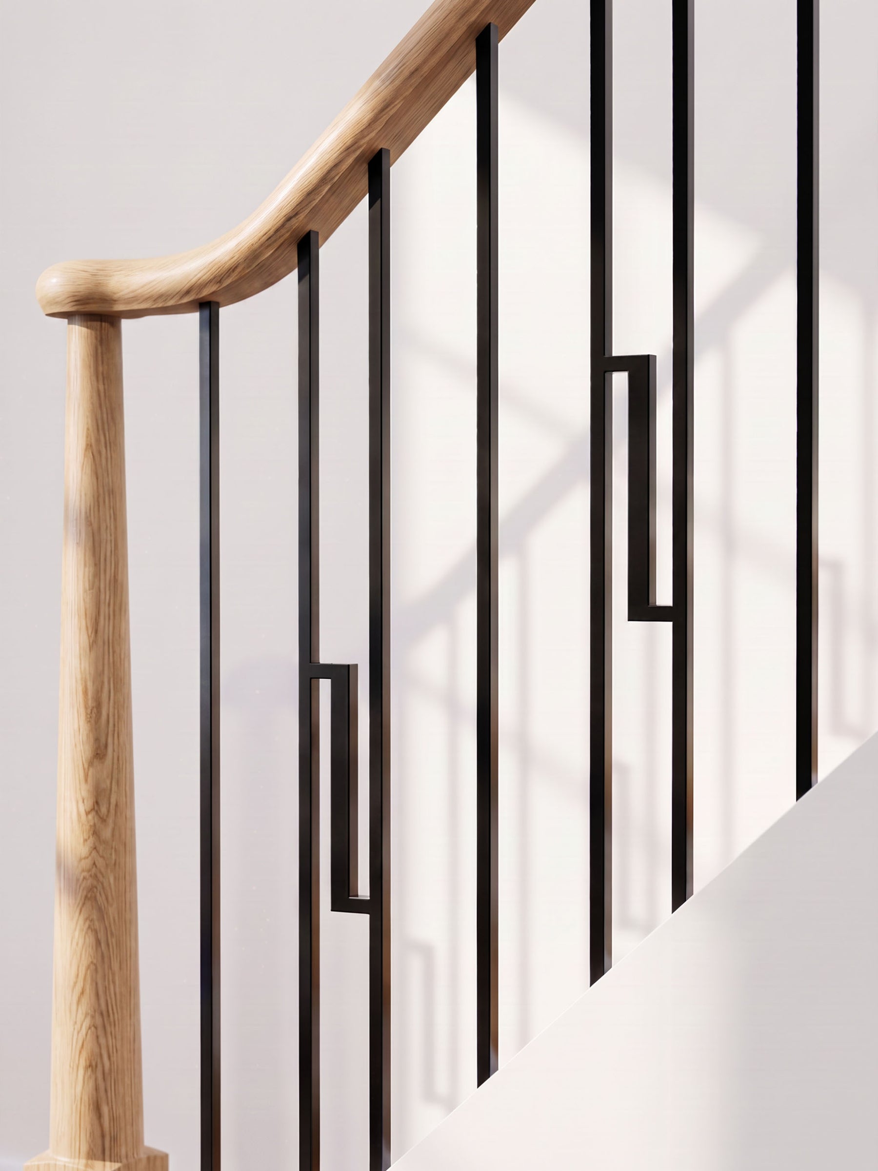 Iron Baluster Z19 - 1/2" Square