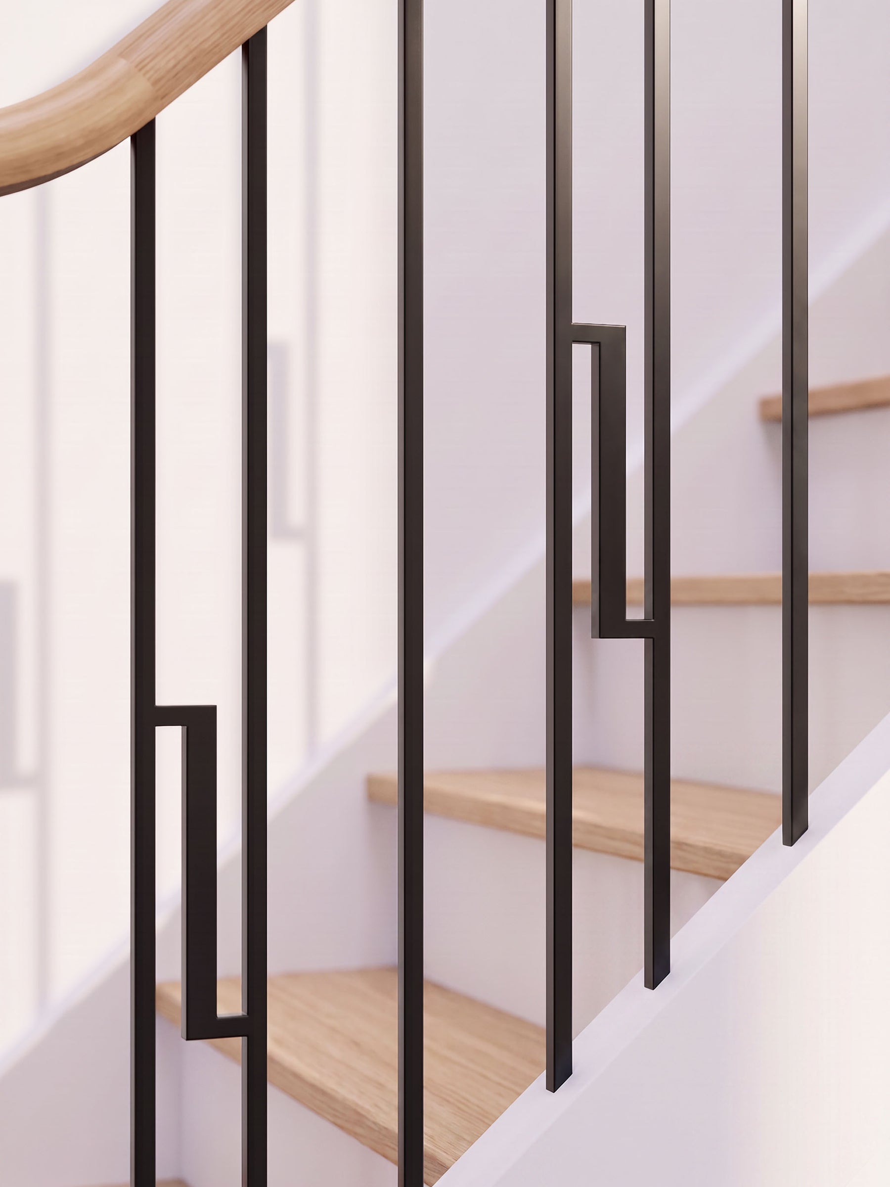 Iron Baluster Z19 - 1/2" Square