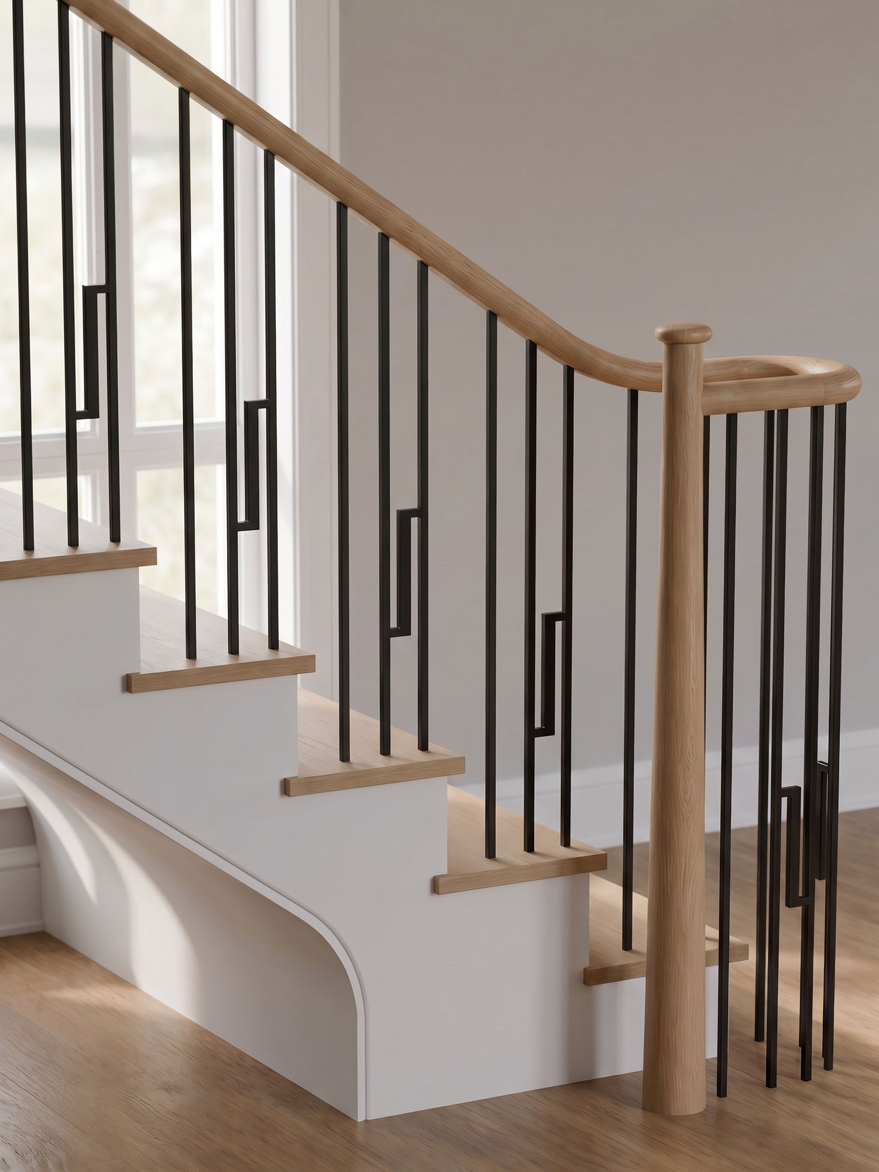 Iron Baluster Z19 - 1/2" Square