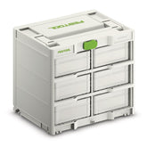 Festool Systainer³ Rack SYS3-RK/6 M 337-Set