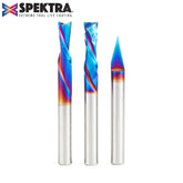 #option_AMS-114-K 3-Pc Solid Carbide Spektra™ Signmaking/Engraving CNC Router Bit Pack, 1/4 Shank