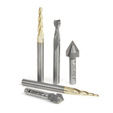 #option_AMS-127 5-Pc Starter Engraving CNC Router Bit Collection, 1/4 Inch Shank