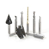 #option_AMS-131 8-Pc Signmaking Starter CNC Router Bit Collection II, 1/4 Inch Shank