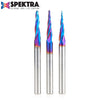 #option_AMS-144-K 3-Pc Up-Cut Spiral Ball Nose Spektra™ CNC Set, 1/4 Inch Shank, Includes 1/32, 1/16 & 1/8 Dias