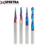 #option_AMS-148-K 4-Pc Up-Cut Spiral Ball Nose Spektra™ CNC Set, 1/4 Inch Shank, Includes 1/32, 1/16, 1/8 & 1/4 Dias.