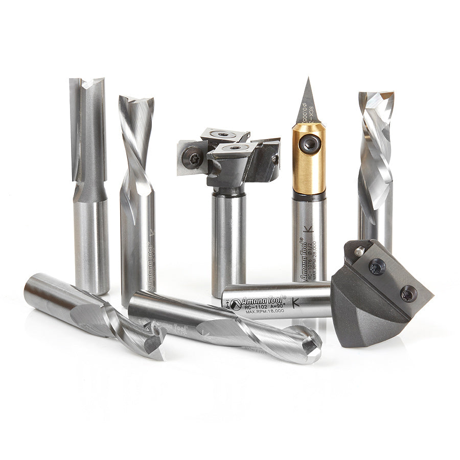 Amana Tool CNC Router Bit Sets - General Purpose
