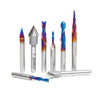 #option_AMS-174-B 8-Pc General Purpose CNC Router Bit Collection III, 1/4 Inch Shank