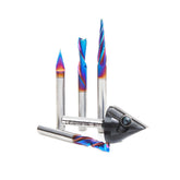 #option_AMS-175 5-Pc CNC Signmaking Router Bit Set V, 1/4 Inch Shank