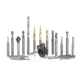 #option_ AMS-176 18-Pc Specialty Multi-Material Collection, 1/4 Inch Shank 