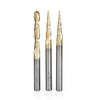 #option_AMS-185 3-Pc Up-Cut Spiral Ball Nose CNC Pack, 1/4 Inch Shank, Includes 1/32, 1/16 & 1/4 Dias