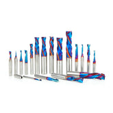 #option_AMS-190-K - 18-Pc Spiral 'O' Flute and Spiral Plunge Router Bit Collection