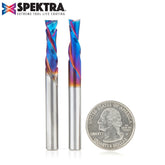 #option_AMS-197-K 2-Pc Solid Carbide Spektra™ Signmaking CNC Router Bit Pack, 1/4 Inch Shank