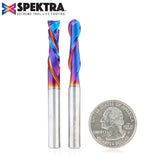 #option_AMS-199-K 2-Pc Solid Carbide Spektra™ Signmaking CNC Router Bit Pack, 1/4 Inch Shank