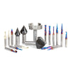 #option_AMS-222 18-Pc Ultimate Signmaking CNC Router Bit Collection, 1/4 & 1/2 Inch Shank
