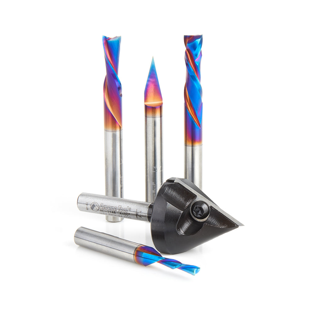 Amana Tool CNC Router Bit Sets - Starter Sets