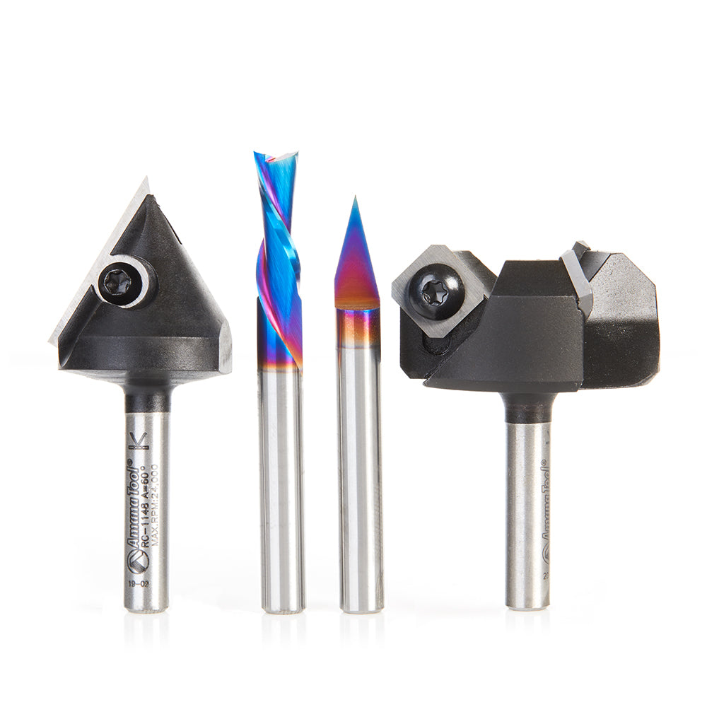 Amana Tool CNC Router Bit Sets - Starter Sets