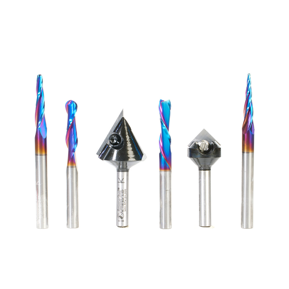 Amana Tool CNC Router Bit Sets - Starter Sets