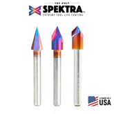 #option_AMS-248-K 3-Pc Spektra™ CNC 30°, 60° & 90° V-Groove (Brazed To Steel Shank) 1/4 Inch Shank Pack