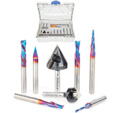 #option_AMS-257-M 8-Pc CNC General Purpose Router Bit Set, 6mm Shank