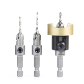#option_AMS-624 3-Pc Adj Depth Stop, No-Mar Ball Bearing Set w Quick Release Hex Shank