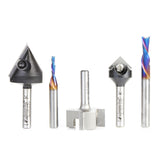 #option_AMS-276 5-Pc General Purpose CNC Set 1/4" Shank