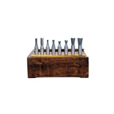 #option_AMS-408 8-Piece Carbide Tipped Dovetail for Incra Jig & Jointech 1/2 Inch Shank Set