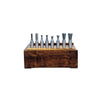 #option_AMS-408 8-Piece Carbide Tipped Dovetail for Incra Jig & Jointech 1/2 Inch Shank Set
