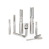 #option_ AMS-600 8-Pc Flush Trim Plunge Template w Upper Ball Bearing Guide Collection, 1/8, 1/4 & 1/2 Inch Shank 