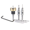 #option_AMS-628 6-Pc Adj Depth Stop, No-Mar Ball Bearing Set w Quick Release Shank and Replacement HSS Drills