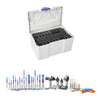 #option_AMS-CNC-40 40-Pc Master CNC Router Bit Collection, Packed In Tanos Systainer Plastic Case, 1/4 & 1/2 Inch Shank