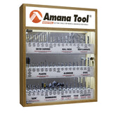 #option_AMS-CNC-58 - Master CNC Router Bit Collection, 58-Pcs w LED Illuminated, Mirrored Interior and Solid Wood Display