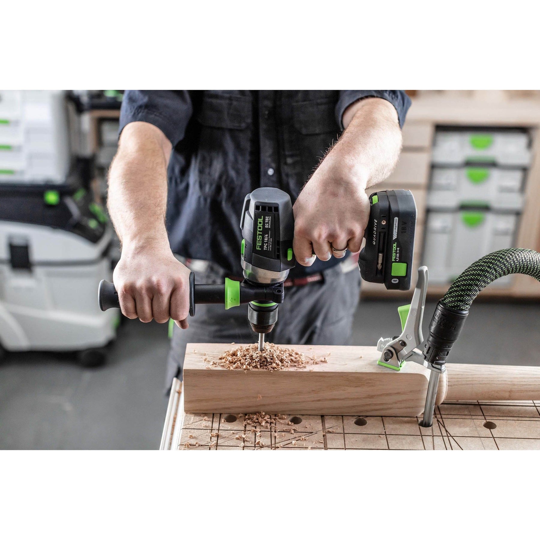 Festool Cordless Drill QUADRIVE TPC 18/4-Basic