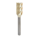 #option_BURS-088NF - w End Cut 1/2 Dia x 1 x 1/4 Shank Non-Ferrous ZrN Coated SB