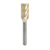 #option_BURS-088NF - w End Cut 1/2 Dia x 1 x 1/4 Shank Non-Ferrous ZrN Coated SB