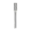 #option_BURS-102 - w No End Cut 3/8 Dia x 3/4 x 1/4 Shank Double Cut SA