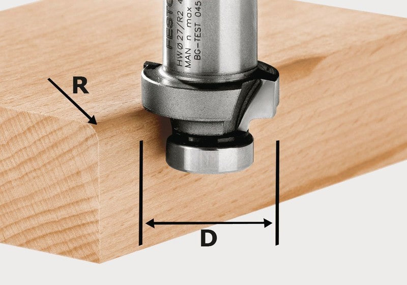 Festool Roundover Bit HW R4-OFK 500