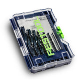 Festool Brad Point Drill Bit Set BKS D 1/8''-1/2'' CE/W/7